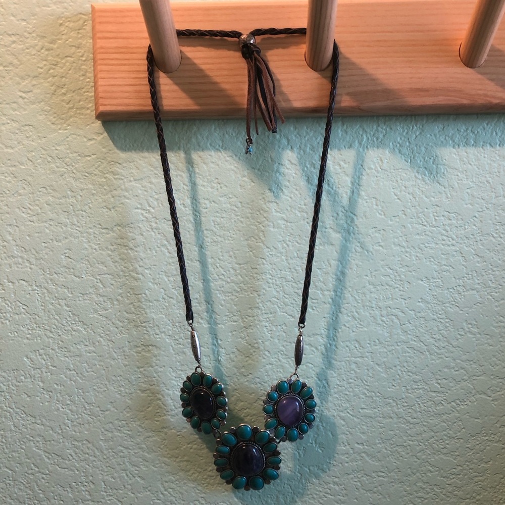 Lucky brand turquoise necklace